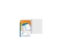 Sei Uno Ti - Porte Document Personnalisable - 24 Compartiments - 250 X 350 Mm - Bleu