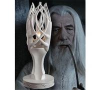 La Noble Collection Lord of The Rings - Staff de Gandalf Le Bougeoir Blanc