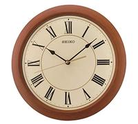 Seiko Horloge Murale en Plastique Marron Seconde Rampante QXA713T