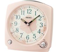 Seiko QHP012P Réveil avec chant d'oiseau rose