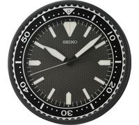 Seiko QXA791K Horloge murale silencieuse noire 30 cm