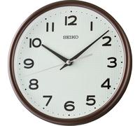 Seiko QXA836B Horloge murale et de parquet à quartz avec marche silencieuse Marron
