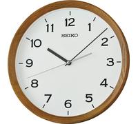 Seiko QXA853B Horloge murale Chêne Classique Marron