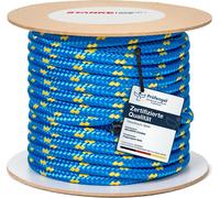 Seilwerk STANKE Corde polypropylène noir 18mm 25m - Corde à linge extérieur - Cordeau épaisse pour la construction, le transport, le bateau
