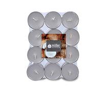 seit 1744 müller KERZEN Lot de 24 bougies chauffe-plat parfumées dans un bol en aluminium Coconut Island | Bougies pour lanternes parfumées noix de coco