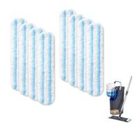 Seivunol Lot de 8 Serpillères Microfibre de Rechange pour Vileda H2PrO | Recharge Serpillère pour Vileda, Absorption Rapide, Nettoyage Puissant, Lavable et Réutilisable, Utilisation à Sec ou Humide