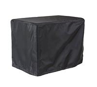 SEIWEI Couvercle universel étanche à la poussière résistant aux UV pour générateur 66 x 51 x 51 cm rectangulaire résistant pour l'extérieur Noir