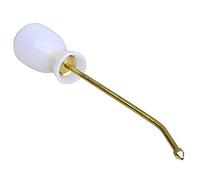 SEIWEI Pulvérisateur de poudre à bulbe, pulvérisateur antiparasitaire avec long tube en cuivre, fournitures agricoles de jardinage multi-usages pour parasites/guêpes/termites - Blanc