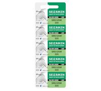 Seizaiken 335 SR512SW 1,55 V 0 % Hg Piles de montre à l'oxyde d'argent (5 piles) Fabriquées au Japon par Seiko