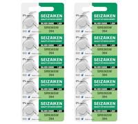 Seizaiken 394 SR936SW 1,55 V 0 % Hg Pile Oxyde d'Argent pour Montre (10 Piles) Fabriqué au Japon par Seiko