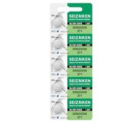 Seizaiken Seiko 371 SR920SW Lot de 5 piles oxyde d'argent pour montre 1,55 V 0 % Hg