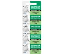 Seizaiken Seiko 373 SR916SW Lot de 5 piles oxyde d'argent pour montre 1,55 V 0 % Hg