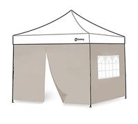 Sekey 2 pièces Parois Latérales Pour Tonnelle 3x3 Étanche & Résistante À L’Hiver, Parois Latérales Pour Tonnelle Chapiteau De Fête Jardin 3x3m, 1 Fenêtre 1 Porte