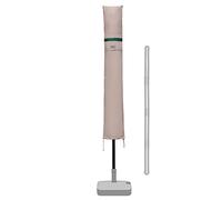 Sekey Housse de Protection pour Ø200 cm / 200 x 150 cm / 200 x 125 cm Parasol,Couverture de Parasol avec Grilles D’aération,100% Polyester,Kaki.