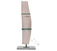 Sekey Housse de Protection pour Parasol de 2 à 4 m, Housse de Parasol déporté-Patio Jardin, 100% Polyester, imperméable, Kaki