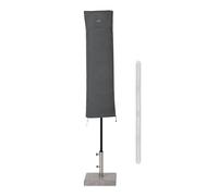 Sekey Housse de Protection Ultra-Résistante pour Parasol Déporté -160cm x 62/62cm - Tissu Oxford 600D Imperméable Anti-UV avec Tige de Montage et Aérations