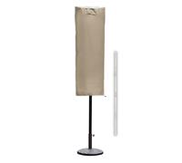 Sekey Housse de Protection Ultra-Résistante pour Parasol Déporté -160cm x 62/62cm - Tissu Oxford 600D Imperméable Anti-UV avec Tige de Montage et Aérations