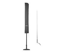Sekey Housse Premium pour Parasol 300 cm | avec Tige de Montage & Fermeture Éclair (175×30,5/36,5 cm) - Etanche, UV 50+