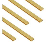Sekey Lot de 5 profilés de clôture en PVC - 5 pièces x 1 m - Accessoire de protection pour brise-vue en PVC - 1 m par racine - Bambou