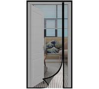 Sekey Moustiquaire de porte contre les rayures de chat - En fibre de verre - Rideau magnétique - Pour ouverture latérale - Moustiquaire magnétique - Pour porte de balcon - Installation facile - Sans