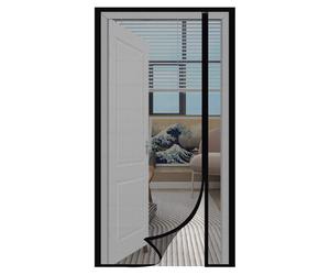 Sekey Moustiquaire Magnétique 80x200 cm pour Porte de Balcon et Terrasse, Fibre de Verre, Sans Perçage