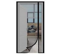 Sekey Moustiquaire Magnétique 80x220 cm pour Porte de Balcon et Terrasse, Fibre de Verre, Sans Perçage
