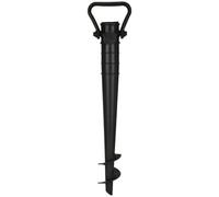 Sekey Pied de Parasol pour Plage avec Piquet à Spirale, Support Parasol pour Canne de 16-32 mm, Ancrage au Sol pour Sable, Terre et Prairie, Installation Facile