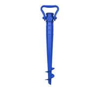 Sekey Pied de Parasol pour Plage avec Piquet à Spirale, Support Parasol pour Canne de 16-32 mm, Ancrage au Sol pour Sable, Terre et Prairie, Installation Facile