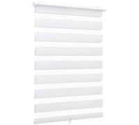 Sekey Store Enrouleur Double Klemmfix sans perçage - Store Enrouleur Double sans Fil - 115 x 210 cm - Blanc