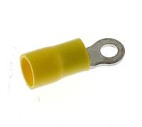 SeKi 14021 Lot de 25 cosses de câble isolées 4,0-6 mm² M3 Jaune