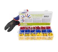 SeKi 17461 Assortiment de cosses avec pince à sertir 700 pièces, sans