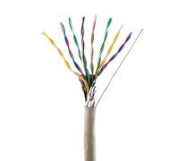 SeKi Câble téléphonique 8 x 2 x 0,6 mm J-Y(ST) Y 50 m rond pour montage encastré, câble d'installation de télécommunications 16 fils
