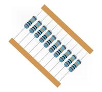SeKi Lot de 10 résistances à film métallique 100 K Ohm 5 W 1% - Résistances axiales ± 1% de tolérance - Couche métallique 5 W - Résistance à la perforation pour l'électronique DIY Arduino