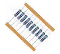 SeKi Lot de 10 résistances à film métallique 20 K Ohm 5 W 1% - Résistances axiales ± 1% de tolérance - Couche métallique 5 W - Résistance à la perforation pour l'électronique DIY Arduino