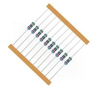 SeKi Lot de 50 résistances à film métallique 20 Ohm 2 W 1% - Résistances axiales ± 1% de tolérance - Couche métallique 2 W - Résistance de perforation pour électronique DIY Arduino réparation