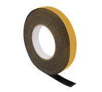 SeKi Ruban d'étanchéité en EPDM autocollant - 20 x 1 mm - 10 m - Noir