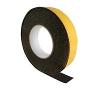 SeKi Ruban d'étanchéité en EPDM autocollant - 30 x 1 mm - 10 m - Noir