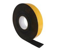 SeKi Ruban d'étanchéité en EPDM autocollant - 40 x 3 mm - 10 m - Noir