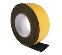 SeKi Ruban d'étanchéité en EPDM autocollant - 50 x 2 mm - 10 m - Noir