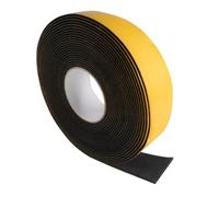 SeKi Ruban d'étanchéité en EPDM autocollant - 50 x 3 mm - 10 m - Noir