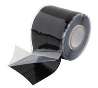 SeKi Ruban en silicone auto-soudant - 3,8 cm x 3 m - Noir - Ruban isolant - Étanche - Pour réparation de tuyaux, réparation de câbles - Pour réparations étanches