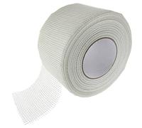 SeKi Ruban grillagé autocollant en fibre de verre, 100 mm x 90 m, pour fissures et trous, tissu d'armature, bande de renforcement pour joints de cloison sèche, blanc