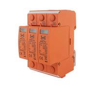 SeKi T2 3P Protection contre les surtensions et la foudre pour solaire PV ; 1000 V DC, 40 kA pour rail DIN e protection C (T2)