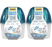 Seko Absorbeur d'humidité Jungle Medium + 1 galet percé 500g neutre (Lot de 2)