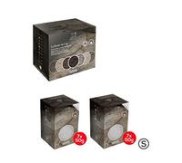 Sel blanc pack de 2 étuis de gros sel