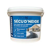 Sel de déneigement écologique longue durée - Déneigeant déverglaçant au magnésium - non agressif pour les animaux, les sols et la végétation- efficace jusqu'à -30°C - Seau hermétique de 4kg