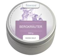 Sel de sauna exfoliant Finesse®, herbes de montagne, 300 g