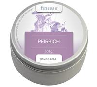 Sel de sauna exfoliant finesse®, pêche, 300 g