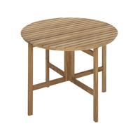 Selandia Table Ø 94 Table d'appoint pliante Outdoor Skagerak by Fritz Hansen - 5706420099581