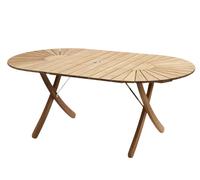 Selandia Table Table à manger d'extérieur Skagerak by Fritz Hansen - 5706420028567